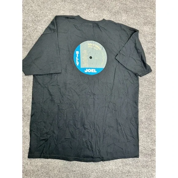 2006 BILLY‎ JOEL "33 1/3 STEREO LONG PLAYING" Concert Tour (2XL) T-Shirt - Picture 6 of 8